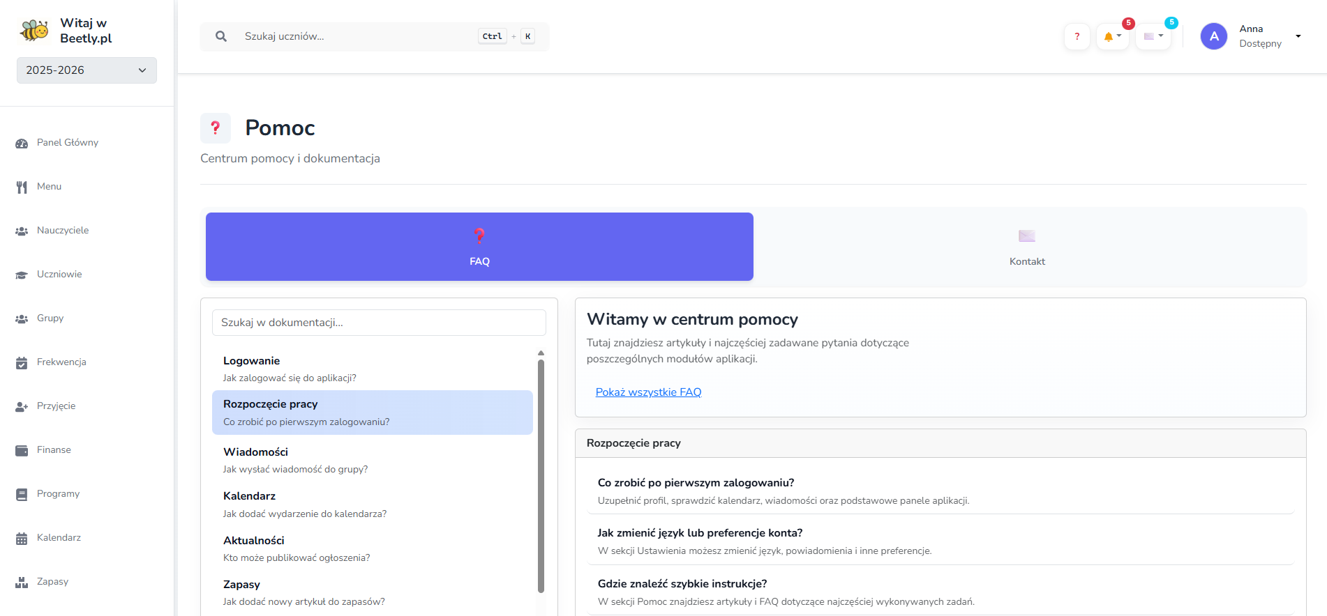 Beetly — Pomoc i FAQ